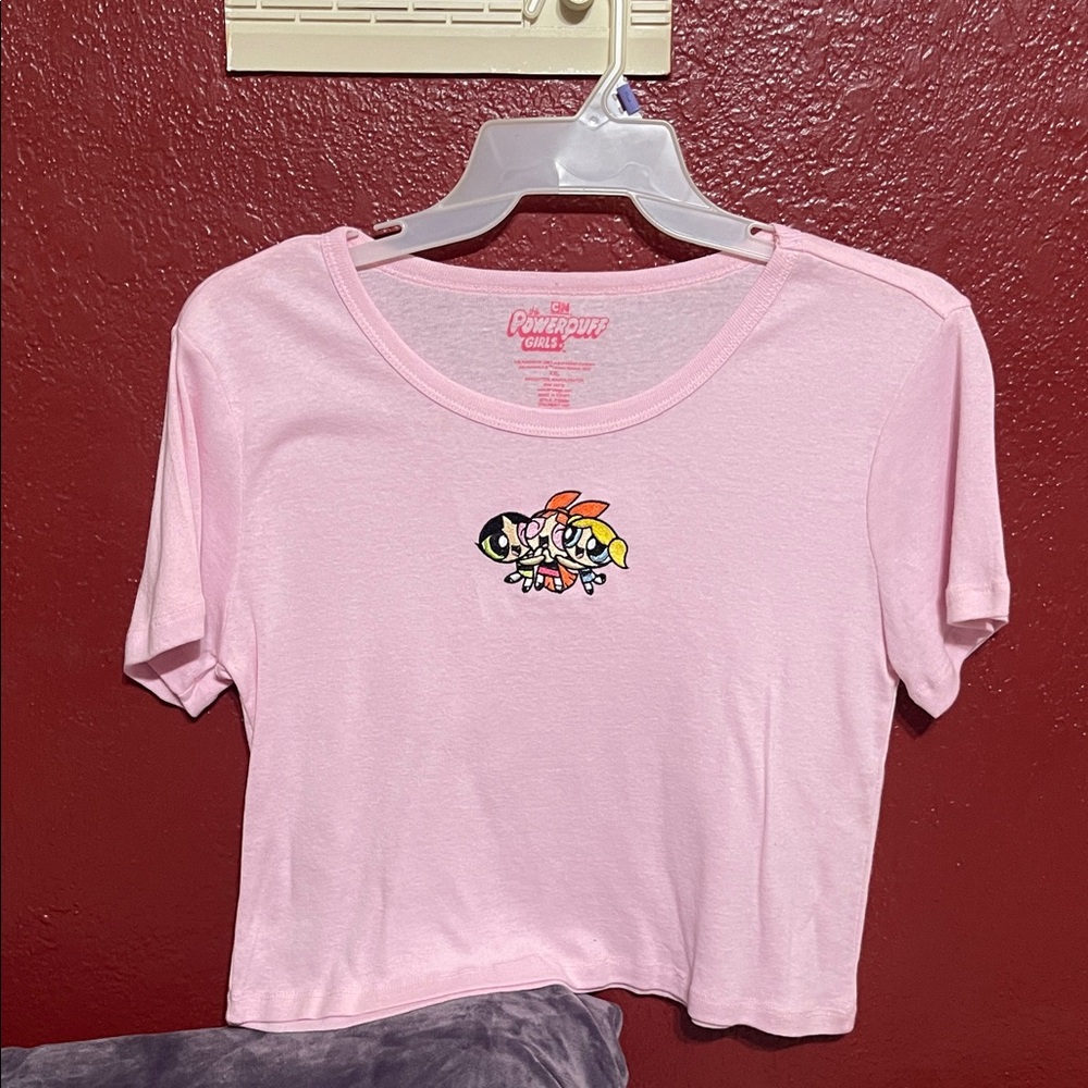 Pink Powerpuff Girls Crop Top
